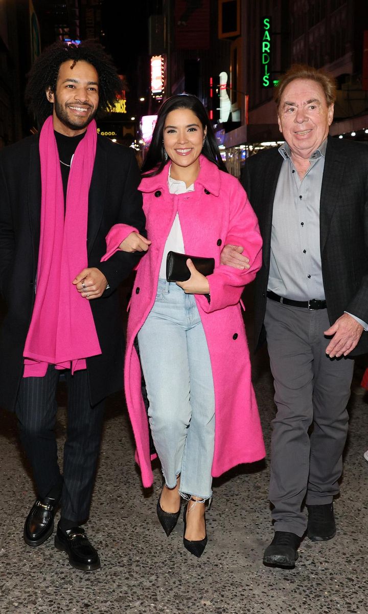 Andrew Lloyd Webber Attends "The Phantom Of The Opera" On Broadway