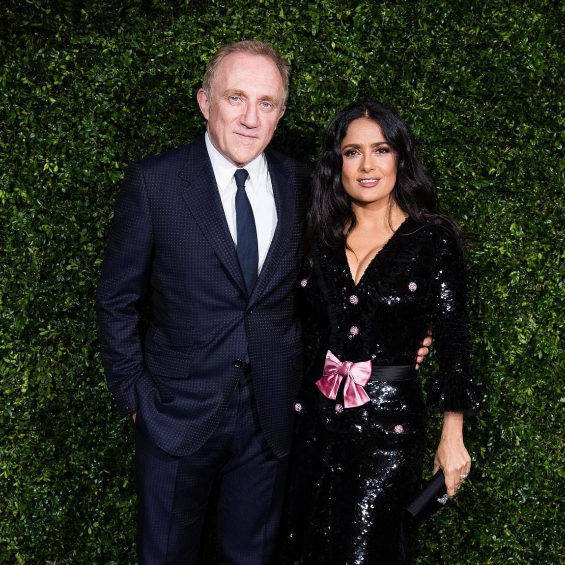 Francois Henri Pinault and Salma Hayek