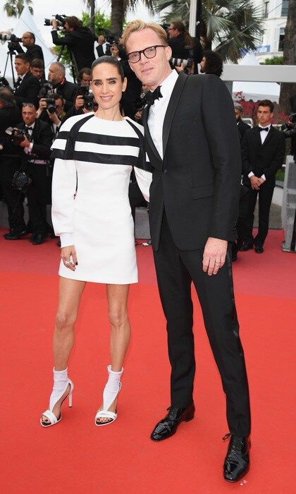 Jennifer Connelly, wearing head-to-toe Louis Vuitton, coupled up with her love Paul Bettany for the screening.
Photo: Getty Images