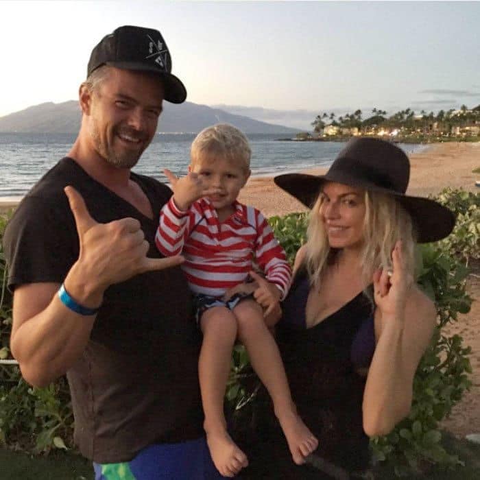 Josh Duhamel and Fergie were hanging ten with their son Axl as they celebrated their eighth wedding anniversary with a family trip to the beach. Sharing a picture from the outing, the actor wrote, "8 years!! Love you babe."
Photo: Instagram/@joshduhamel