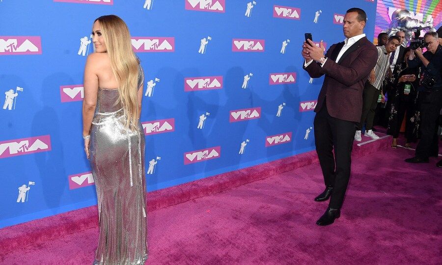 Jennifer Lopez and Alex Rodriguez red carpet