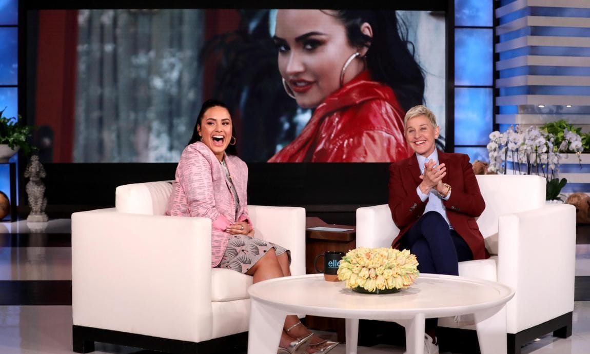 demi lovato and ellen degeneres