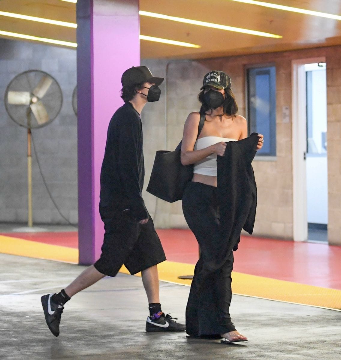 Kylie Jenner y Timothée Chalamet en una cita romántica en Los Ángeles. 