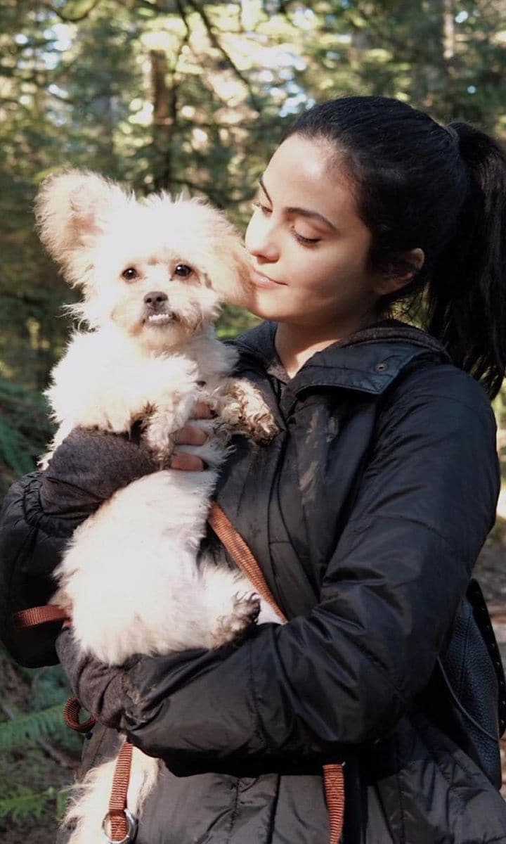 camila mendes dog