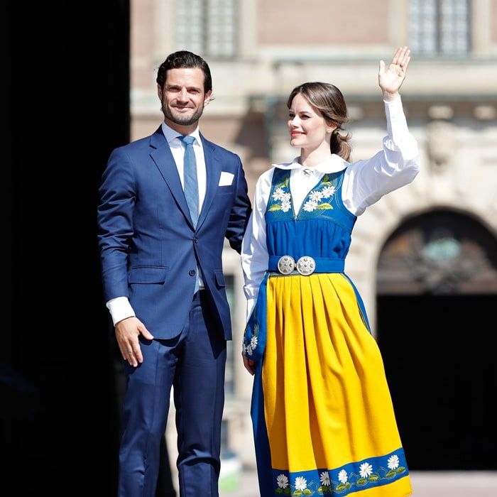 Prince Carl Philip and Princess Sofia celebrate National Day