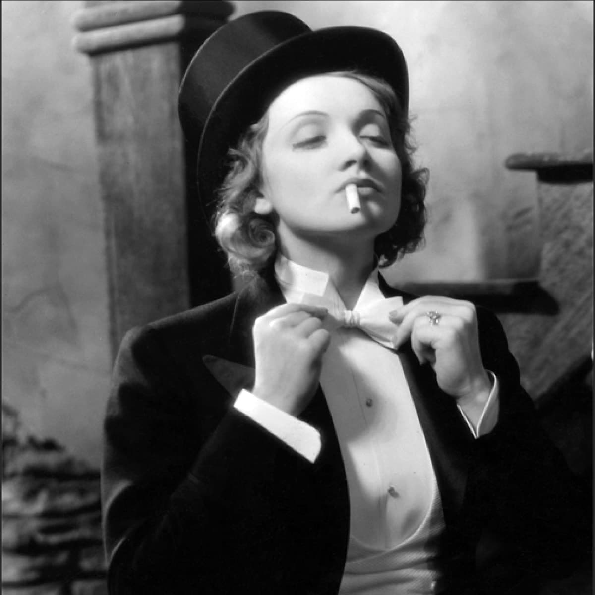 Marlene Dietrich in the 1930 film 'Morocco'