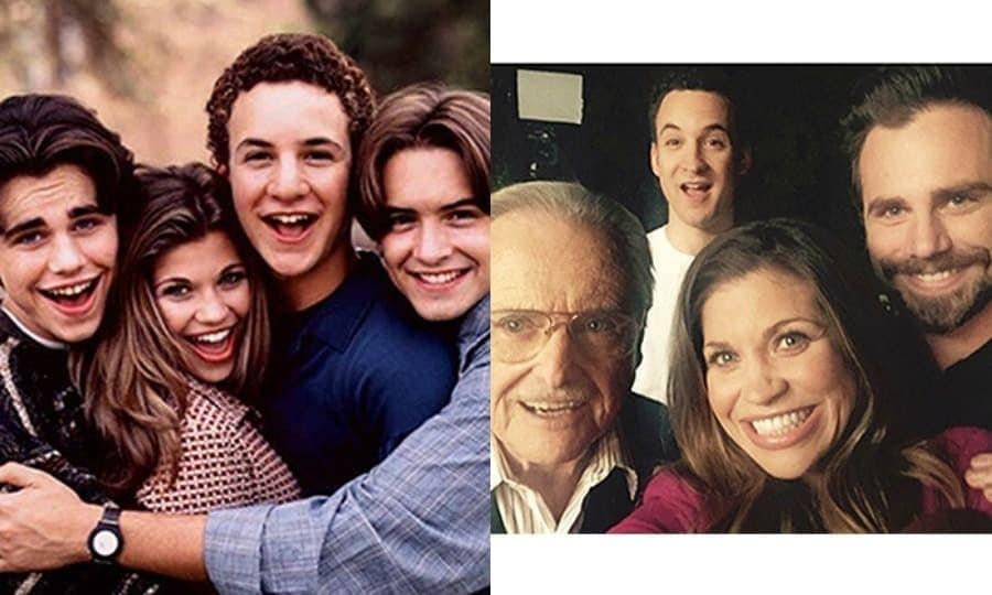 <b>Boy Meets World</b>
Familiar faces from the '90s show came together with the cast of <i>Girl Meets World</i>. Disney Channel released a photo of the original stars and those from the spin-off show in 2016 on set filming the Season 3 finale. Ben Savage and Danielle Fishel, who reprised their roles on the Disney series, were joined by Rider Strong, Danny McNulty, William Russ, Betsy Randle, William Daniels, Will Friedle, Anthony Tyler Quinn and Lee Norris.
Photos: Instagram/@bensavage, Facebook/BoyMeetsWorldSeries