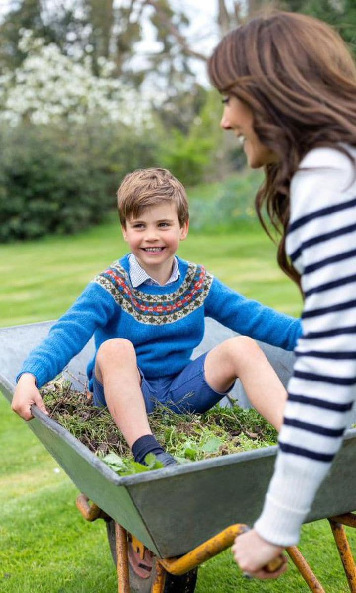  The Princess of Wales appeared in one of her son’s fifth birthday portraits