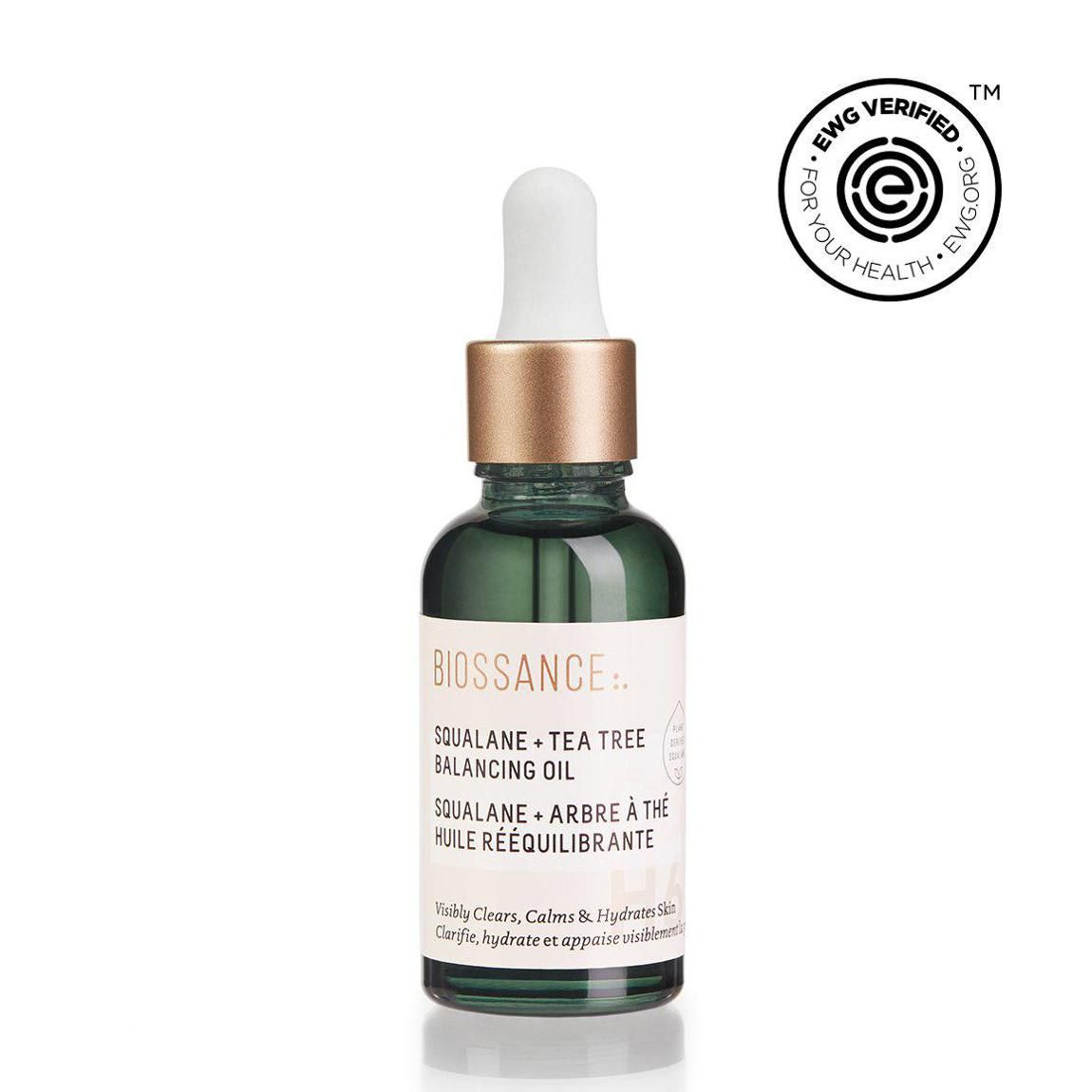 Biossance Squalane Tea Tree Balancing Oil