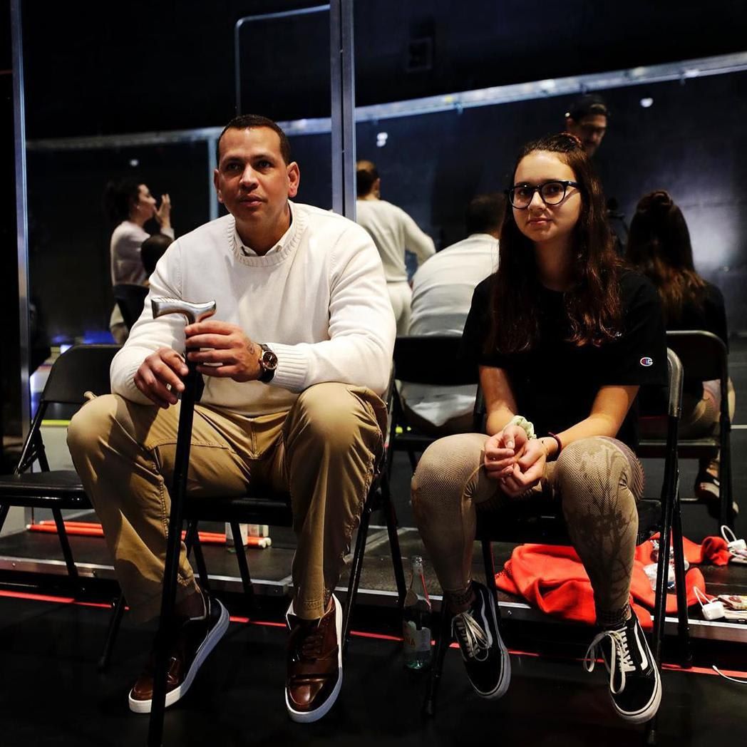 arod and daughter