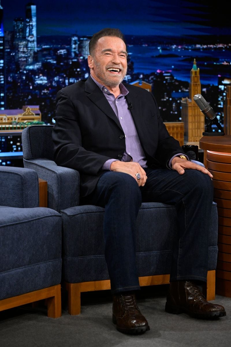 Schwarzenegger at 'The Tonight Show Starring Jimmy Fallon'