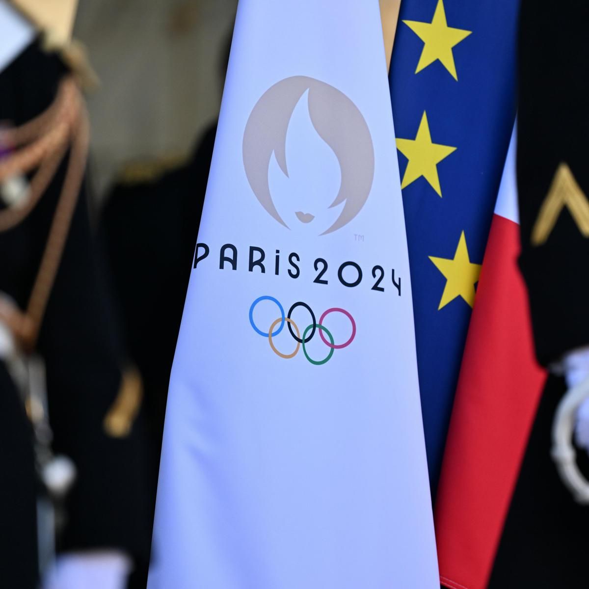 Ahead of Paris 2024 Summer Olympic Games at the Elysee Palace