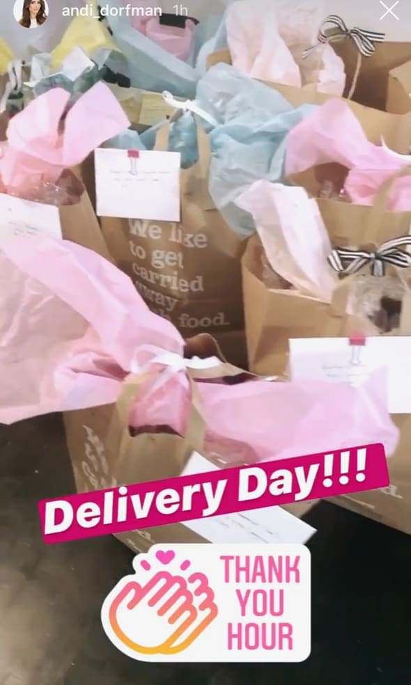 Andi Dorfman care packages