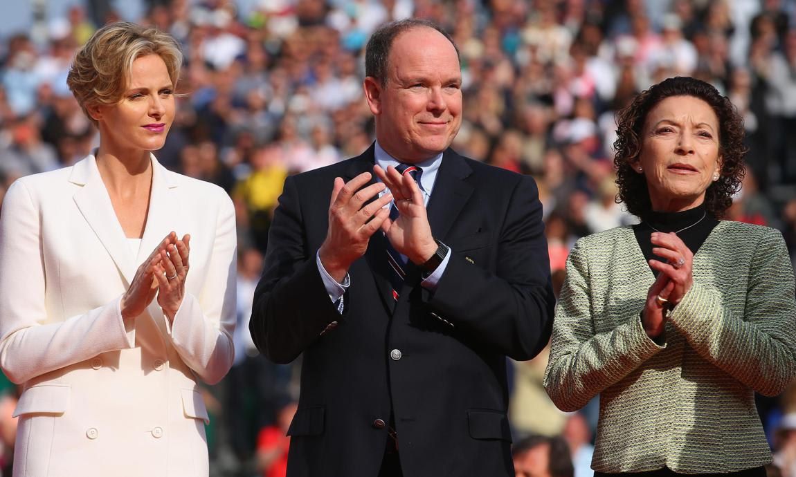 Prince Albert's cousin Elisabeth Anne de Massy (right) has passed away