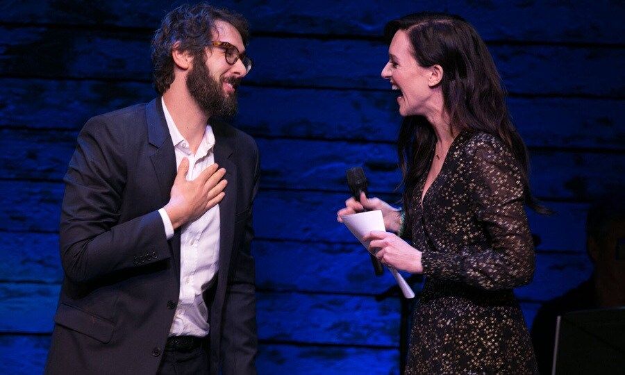 Broadway star Lena Hall joined Josh Groban on stage during the Only Make Believe Gala in NYC. Josh, who spent time in the show <i>Great Comet</i> was honored during the evening of song and dance, which helps raise funds for creating and performing interactive theatre for children in hospitals and care facilities.
Photo: Alan Perlman for OMB