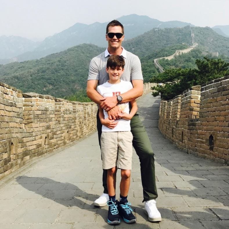 <b>Tom Brady</b>
The football player spent Father's Day at the Great Wall with his oldest son John.
Photo: Instagram/@tombrady