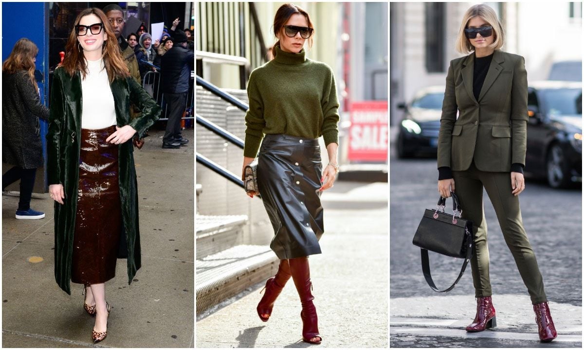 Victoria Beckham color combo trend