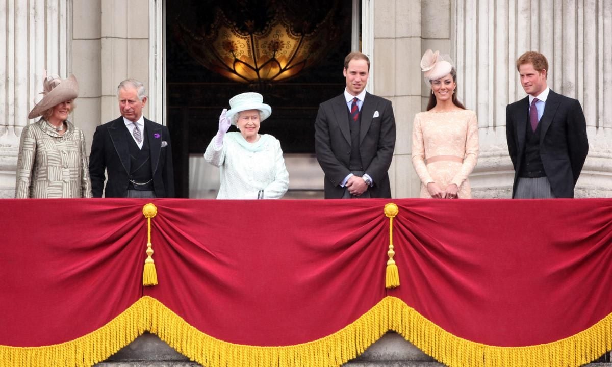 Queen Elizabeth celebrated her Diamond Jubilee in 2012.