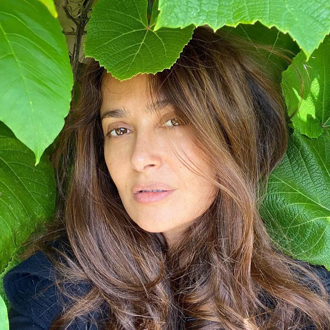 salma hayek no makeup