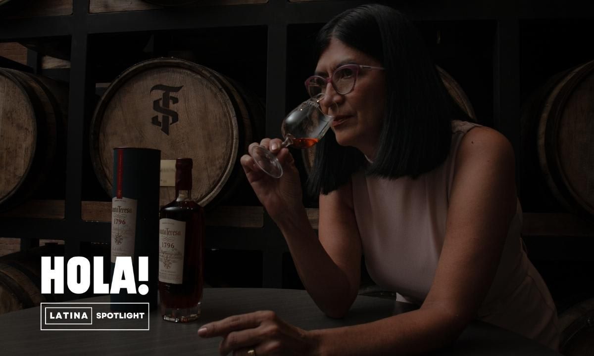 Nancy Duarte, the first female master distiller for Santa Teresa