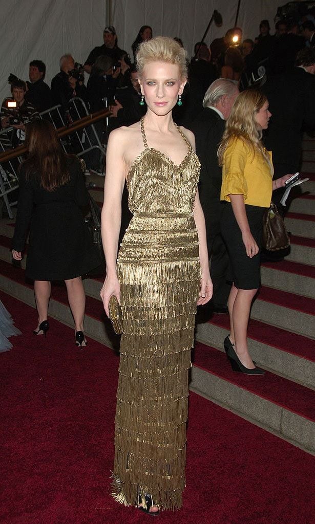 <strong>2007, Poiret: King of Fashion</strong>
<br>
Cate Blanchett in Balenciaga.
<br></br>
Photo: FilmMagic