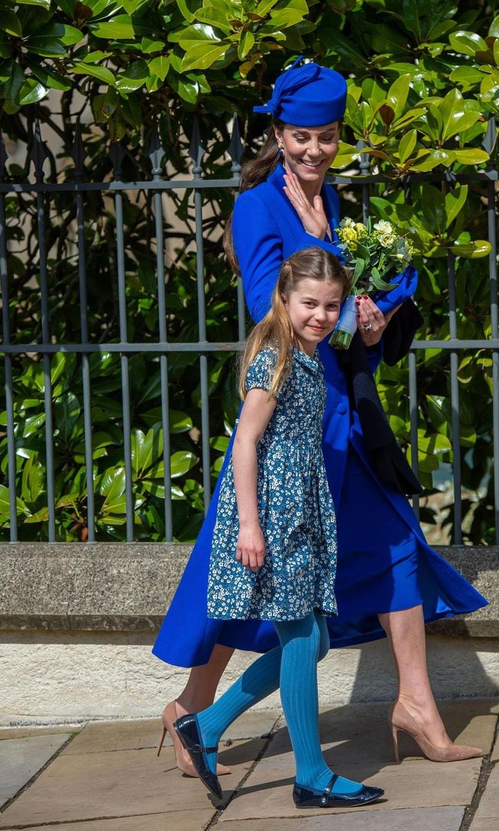 The Princess of Wales and Princess Charlotte were seen at a ballet performance of ‘Cinderella’ in London