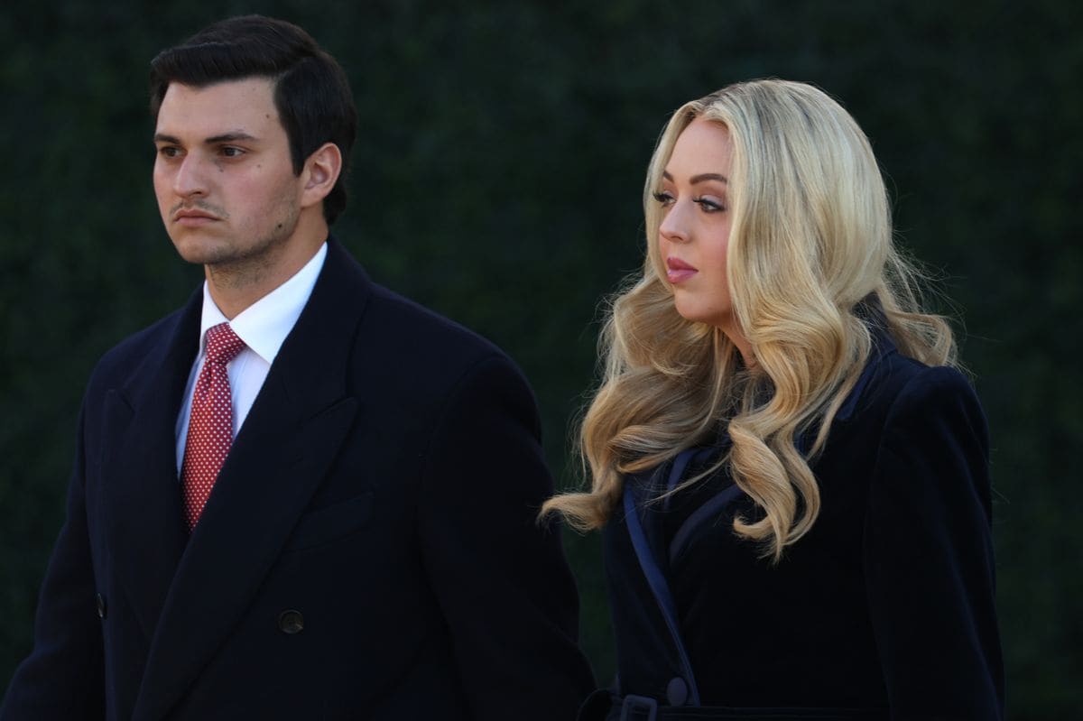 Tiffany Trump, daughter of U.S. President Donald Trump, and her husband Michael Boulos 