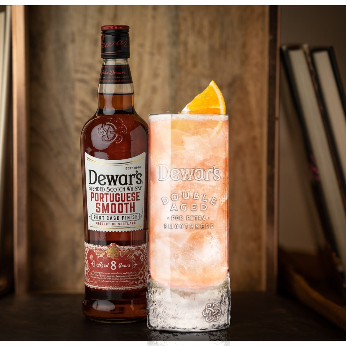 Dewar’s Portuguese Smooth Signature Serve: Spiced Tonic Highball