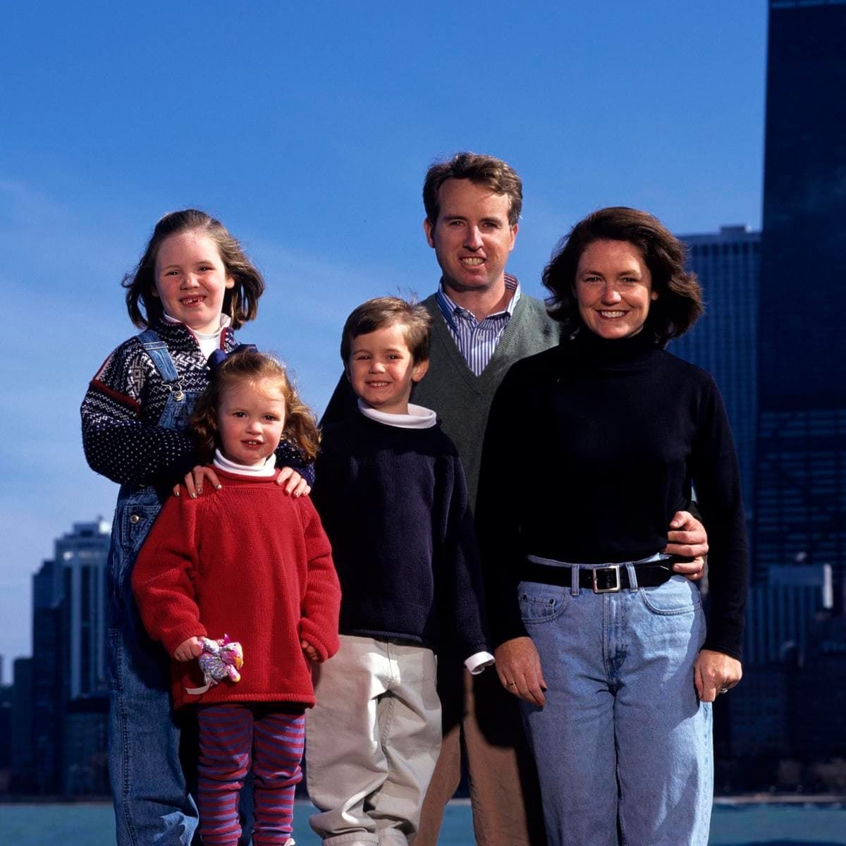 Christopher Kennedy and his family, including Sarah Kennedy