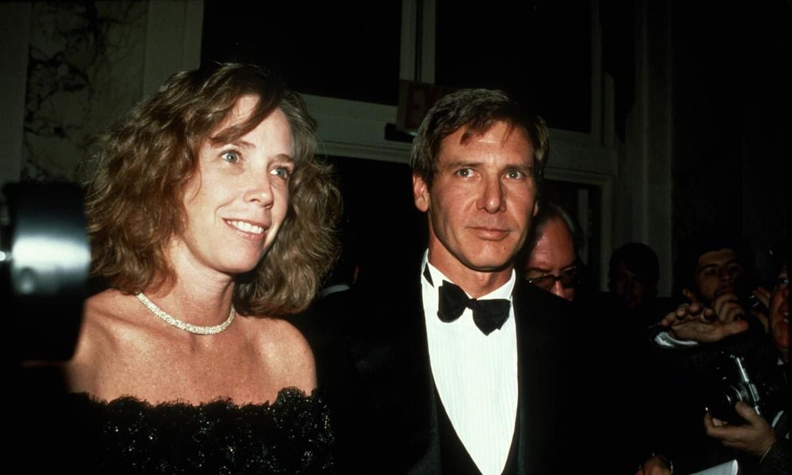 Harrison Ford and wife Melissa Mathison