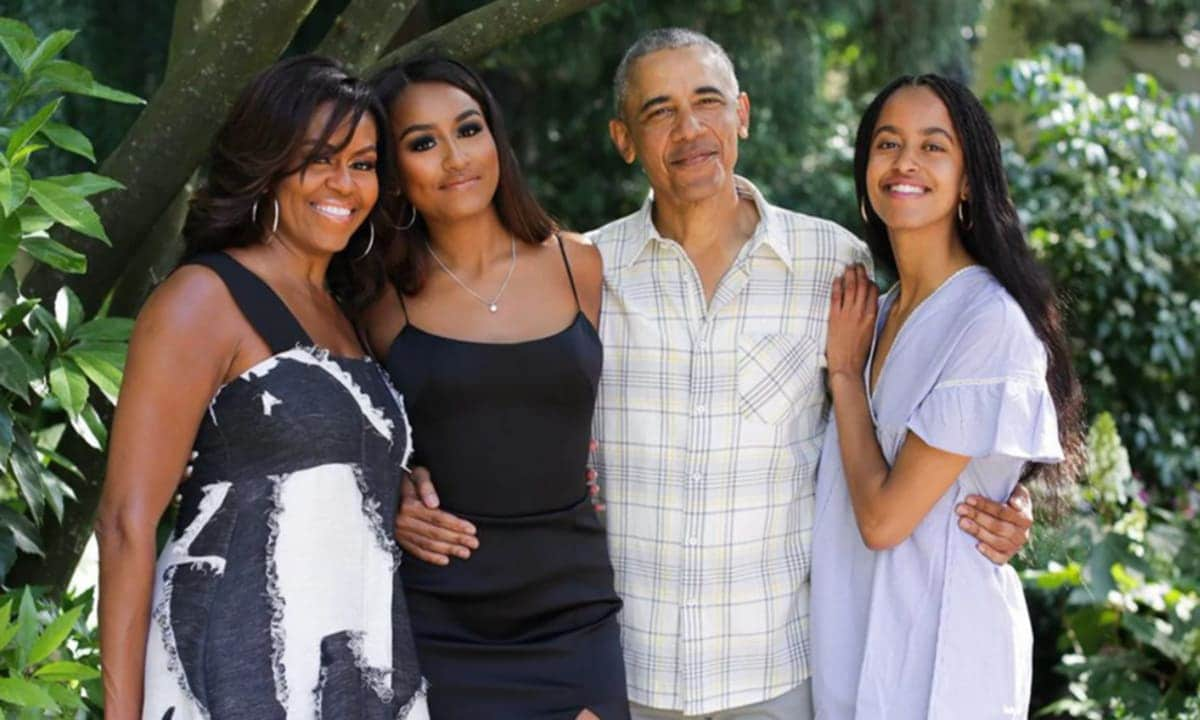 The Obamas in Hawaii