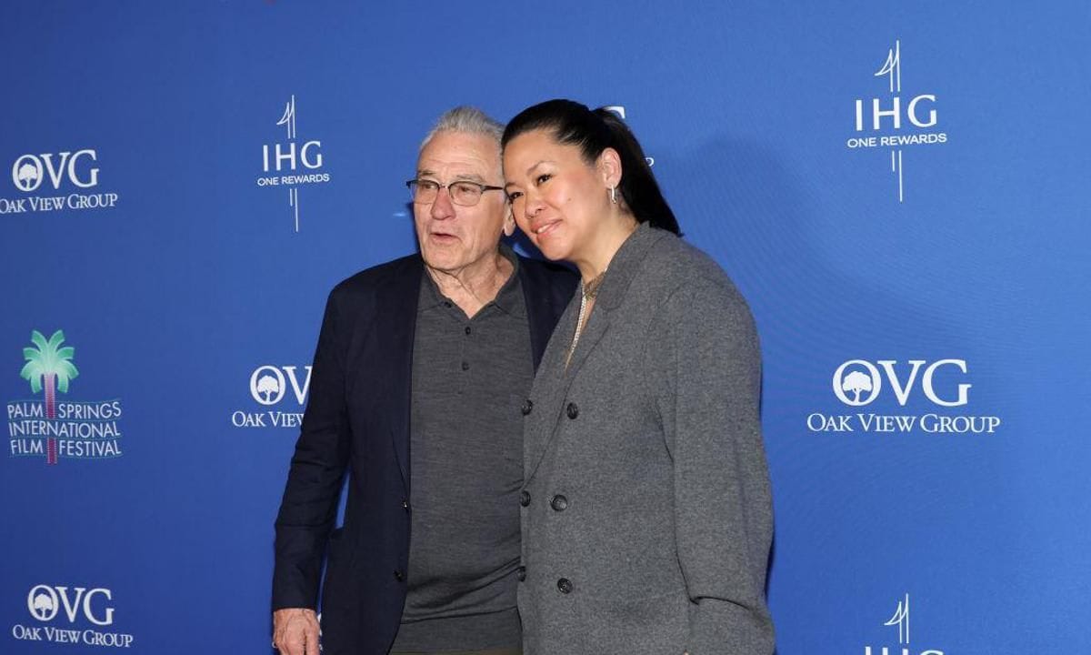 Robert De Niro and Tiffany Chen