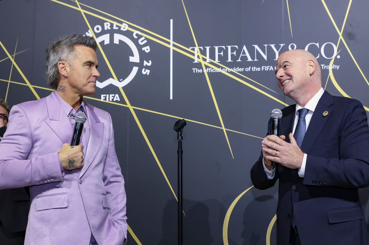 Robbie Williams joins FIFA as ambassador & teases exciting music collaborations