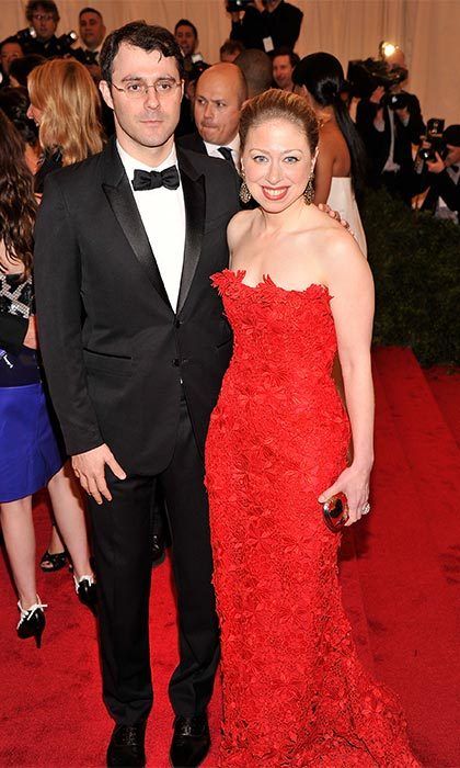 The former first daughter looked stunning in red as she attended the 'Schiaparelli And Prada: Impossible Conversations' Costume Institute Gala with husband Marc Mezvinsky in 2012.
Photo: Getty Images