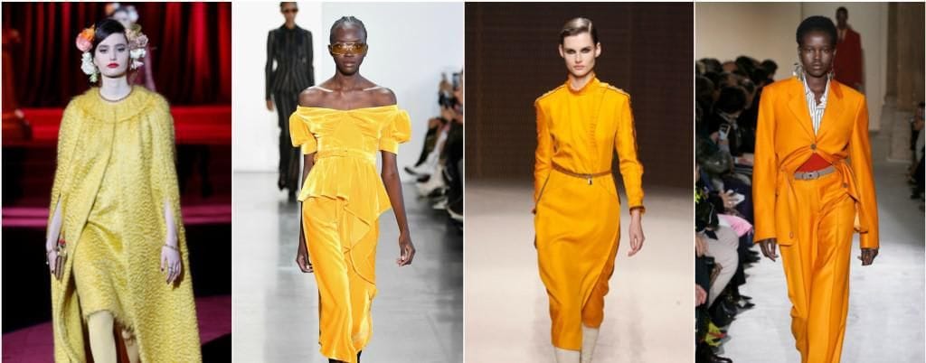 Dark yellow will be a brilliant alternative for fall-winter 2019/2020