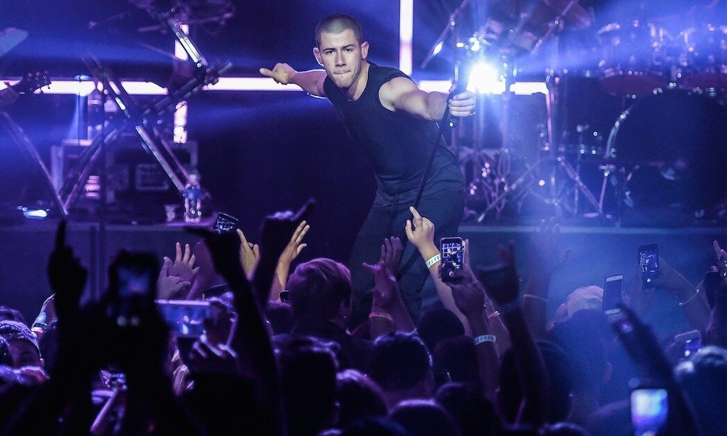 August 28: Nick Jonas headlined the Time Warner Cable and Lifebeat 2015 "MTV Video Music Awards" concert to benefit Lifebeat in Los Angeles.
<br>
Photo: Getty Images