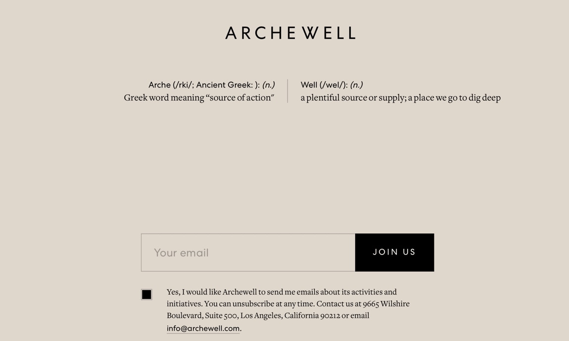 Archewell is the Duke and Duchess of Sussex’s charitable organization