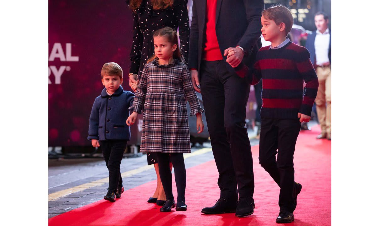 The Duke and Duchess of Cambridge's kids walked the red carpet on Dec. 11.