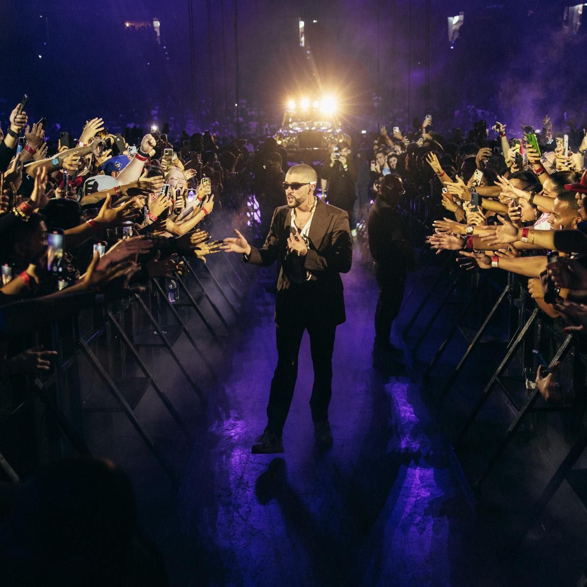 Bad Bunny brought the house down in a sold out listening party at the iconic Coliseo de Puerto Rico José M. Agrelot