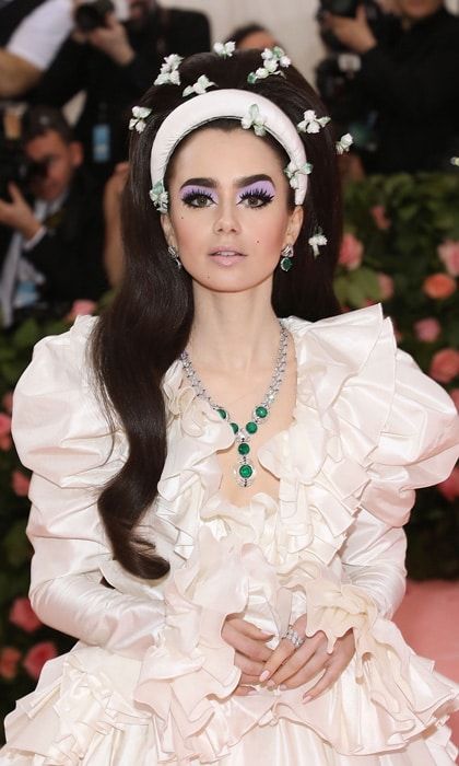 Lily Collins Met Gala