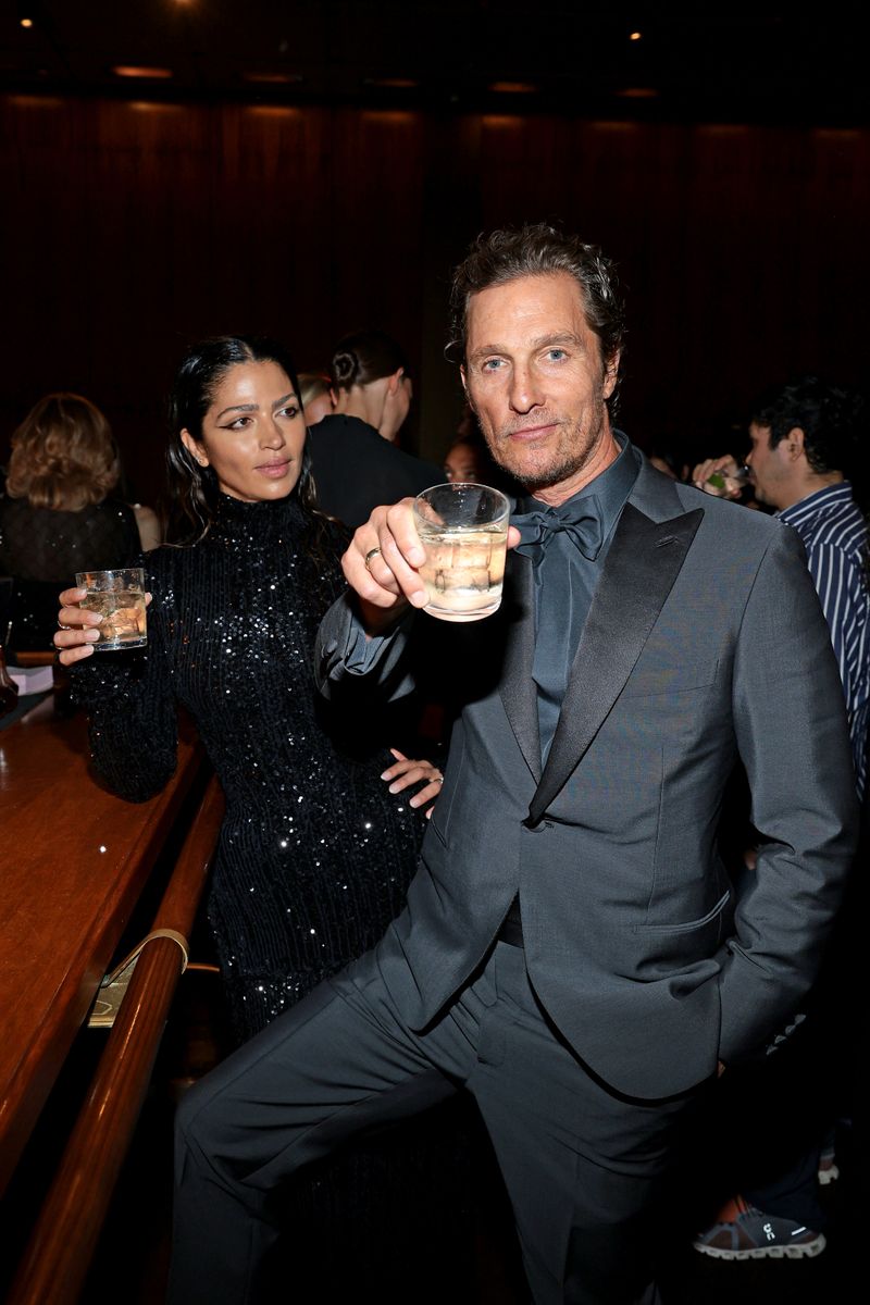 NEW YORK, NEW YORK - SEPTEMBER 09: (L-R) Camila Alves McConaughey and MatthewÂ McConaughey attend the Kering Foundation Third Annual Caring For Women Dinner at The Pool on September 09, 2024 in New York City.  (Photo by Dimitrios Kambouris/Getty Images for Kering)