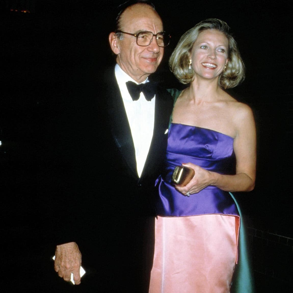 Rupert Murdoch and Anna Murdoch Mann