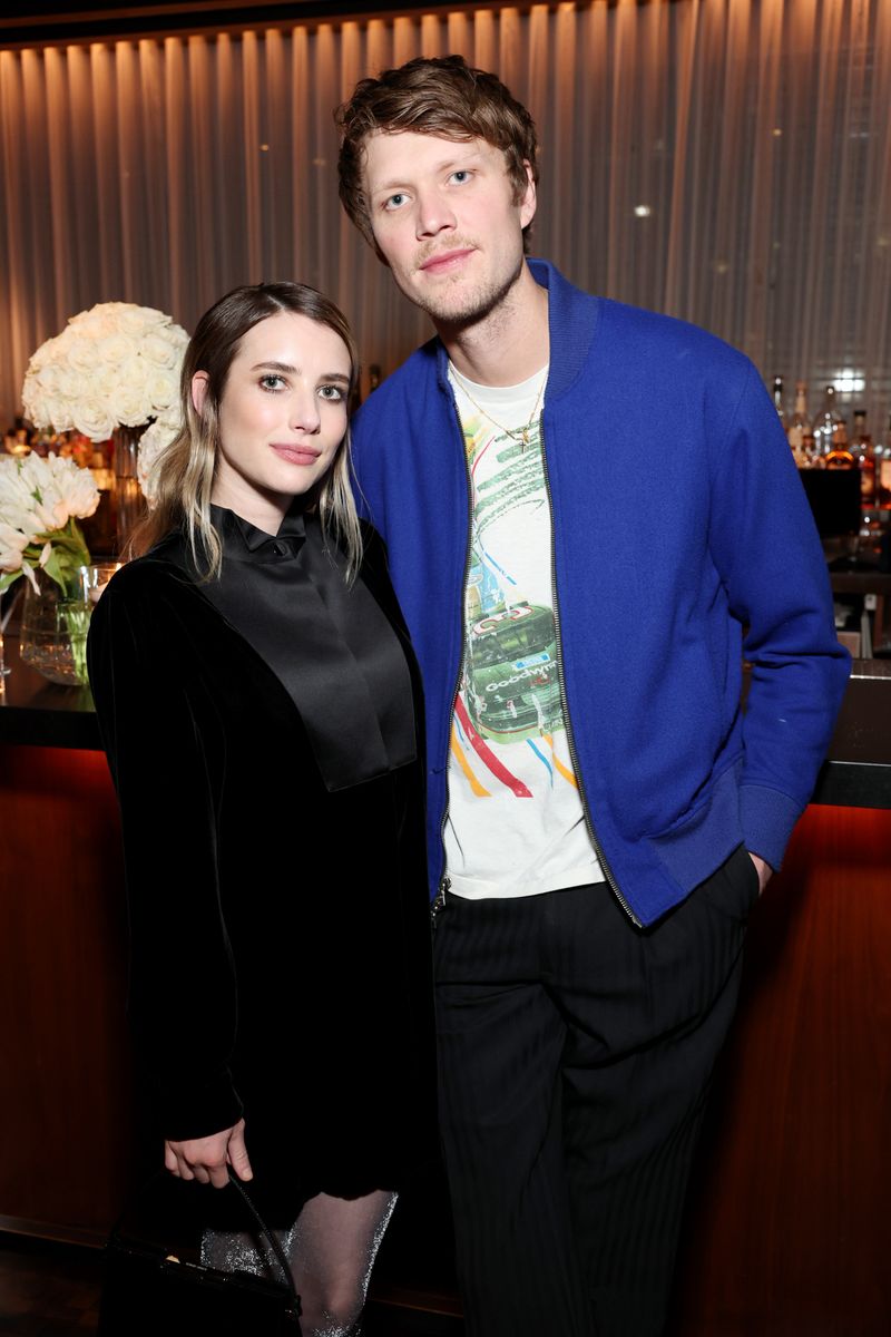 Emma Roberts and Cody John