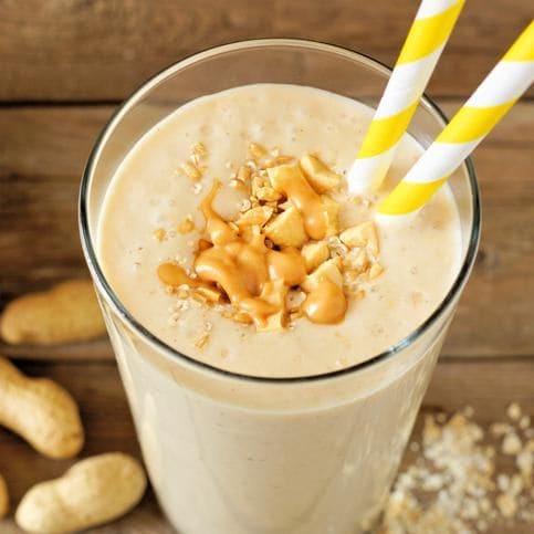 Post workout peanut butter smoothie