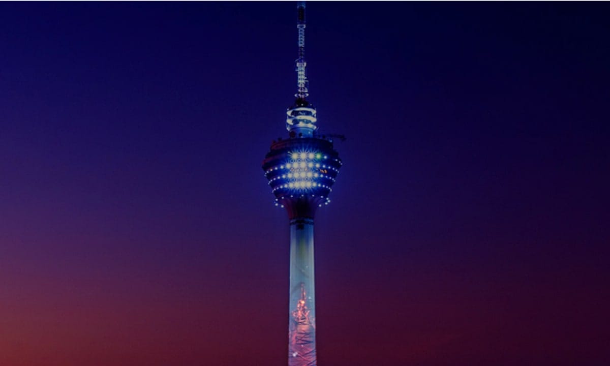 Kuala Lumpur Tower in Menara Kuala Lumpur, Malaysia.