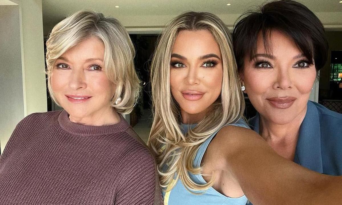 Martha Stewart, Khloe Kardashian, Kris Jenner