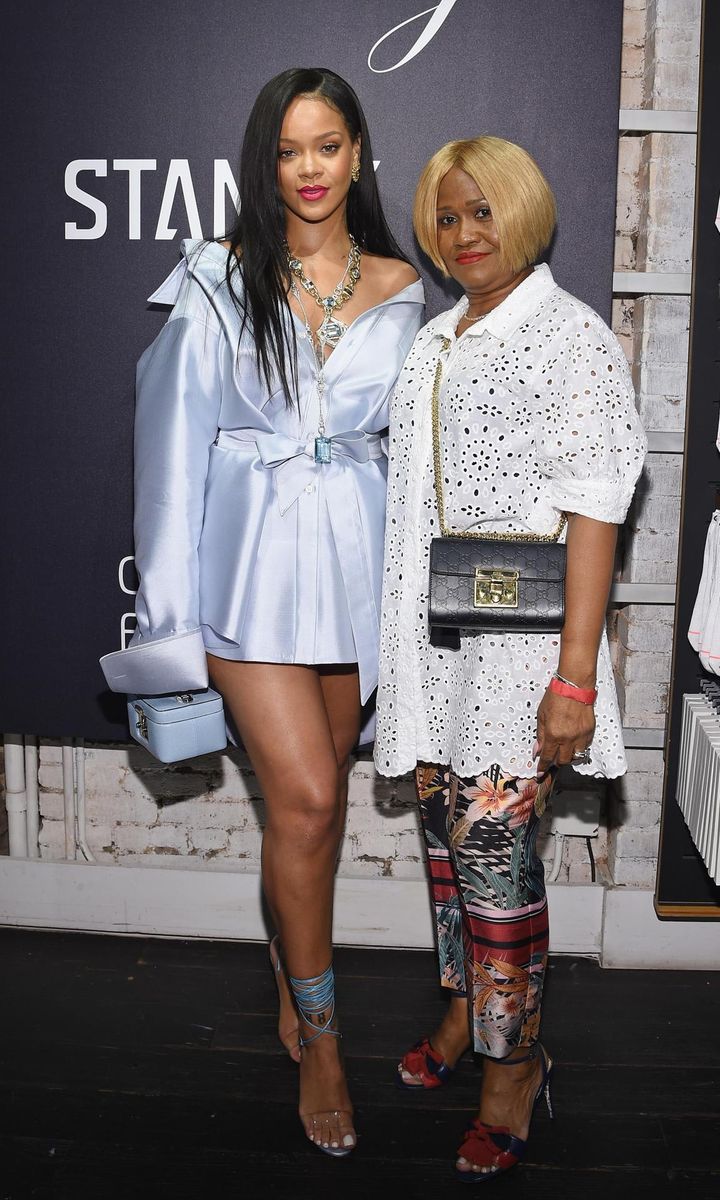 Rihanna Makes Appearance At Stance For Clara Lionel Foundation