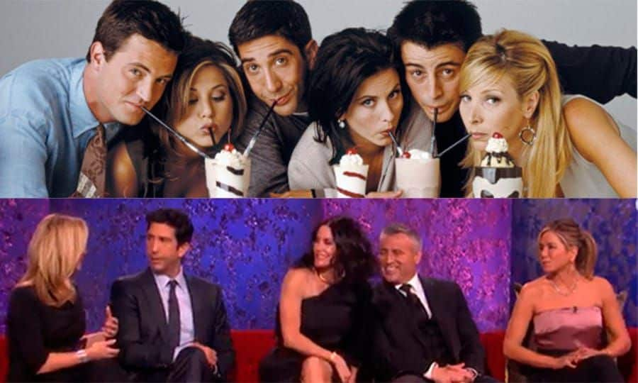 <b>Friends</b>
Everyone's favorite set of <i>Friends</i> (or well, most of them) reunited in 2016 to honor veteran sitcom director James Burrows. Jennifer Aniston, Matt LeBlanc, Courteney Cox, David Schwimmer and Lisa Kudrow came together to participate in the NBC tribute special. Noticeably absent from the program was actor Matthew Perry, who was in London at the time. While it might not have been the full reunion fans were hoping for, the chemistry among the cast clearly remained unchanged.
Photos: Getty Images