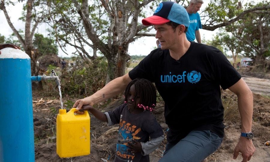 Orlando Bloom Unicef