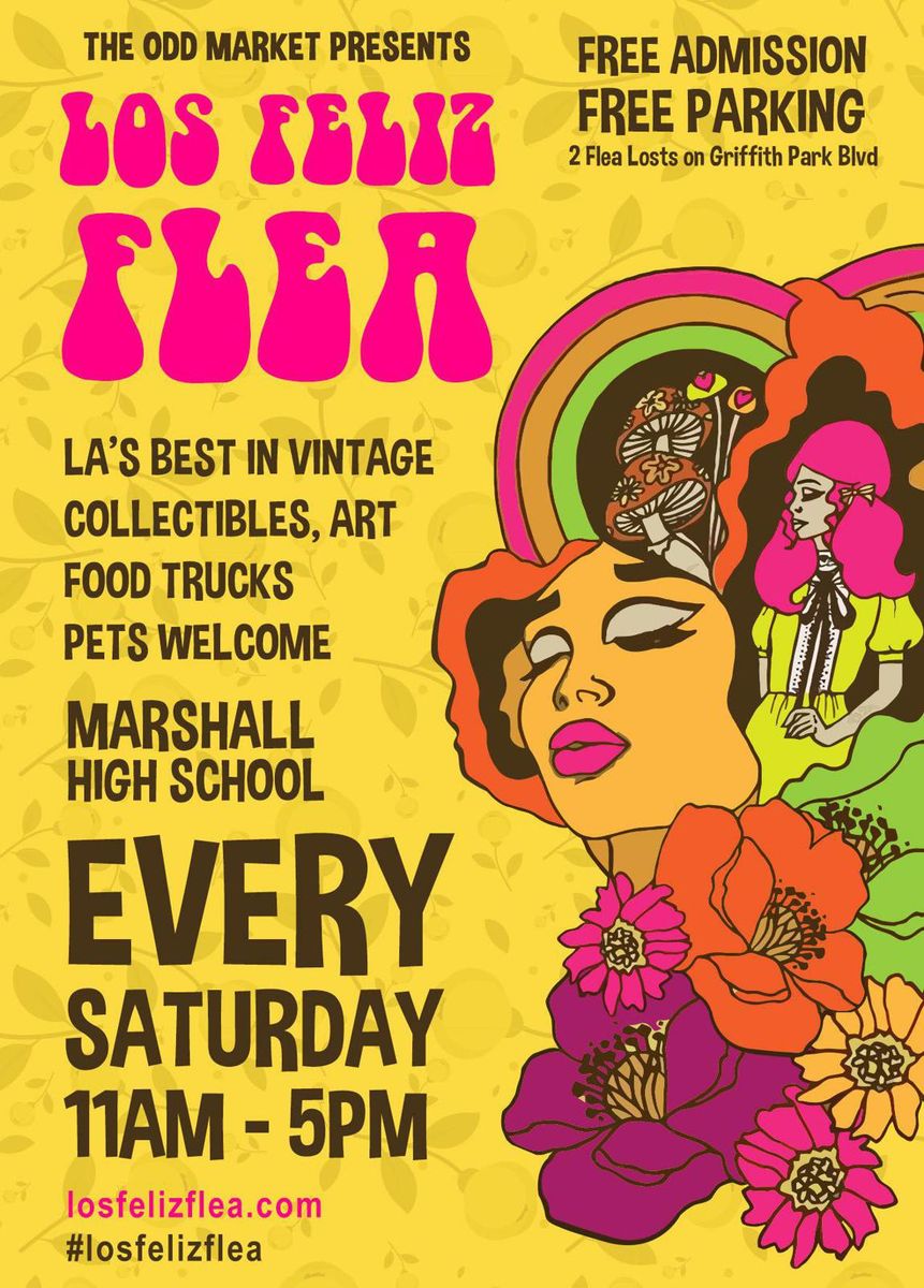 Los Feliz Flea market, L.A.'s biggest Saturday market